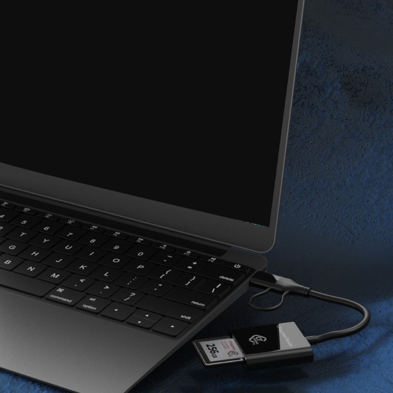 CFE B Card Reader 10Gbps USB3.2 Gen 2 Type C Memory Card Adapter