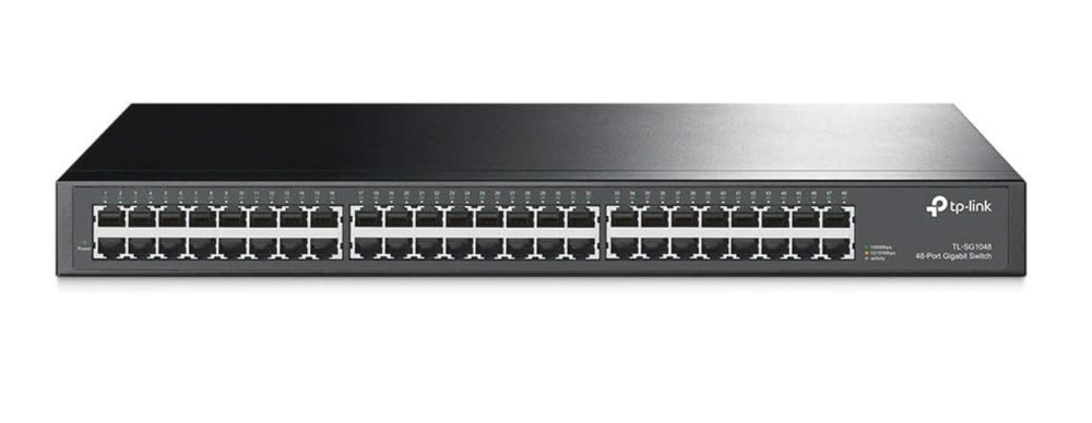 TP-LINK Technologies TP-Link (TL-SG1048) 48-Ports Rack-Mountable Ethernet Switch
