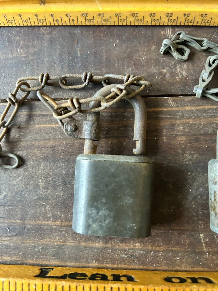 2 - Vintage Slaymaster Locks (No Keys)