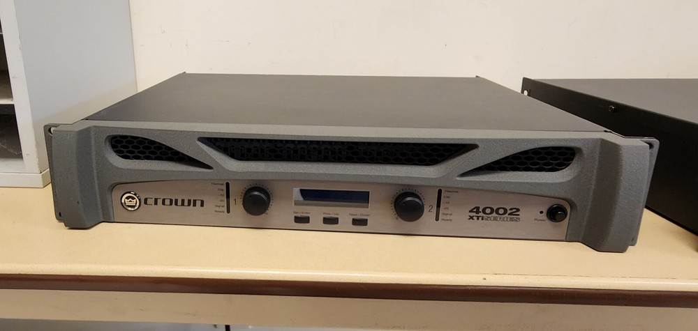 crown xti 4002 professional power amplifier