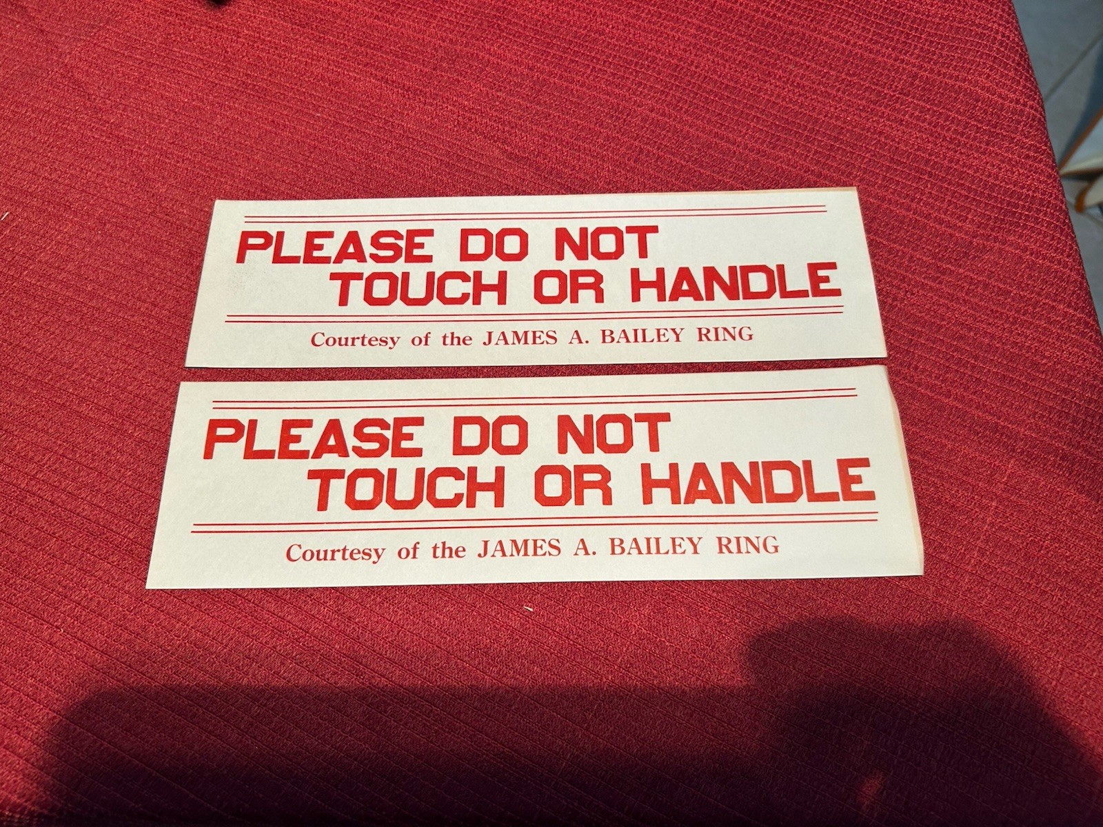 1967 CIRCUS MODEL BUILDERS PICTURE, PROGRAM, ETC.