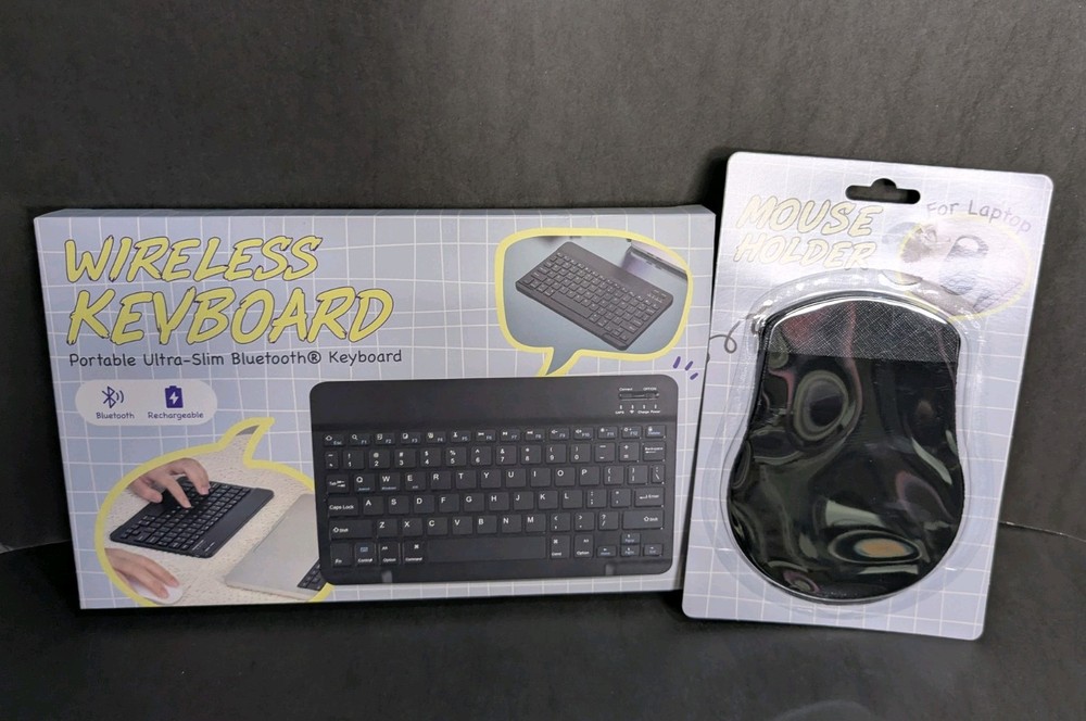Wireless Keyboard And Mouse Holder - New - PLEASE Read the Description.