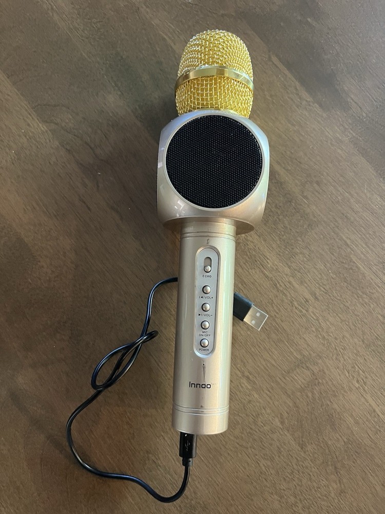 Karaoke Microphone by Innoo Tech Wireless, Speaker