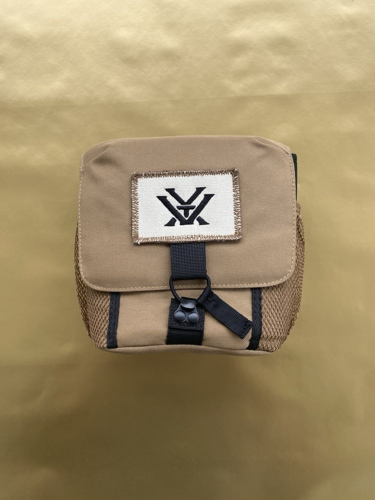 Vortex Glasspak Binocular Harness Case with Pouch Tan Strap Universal