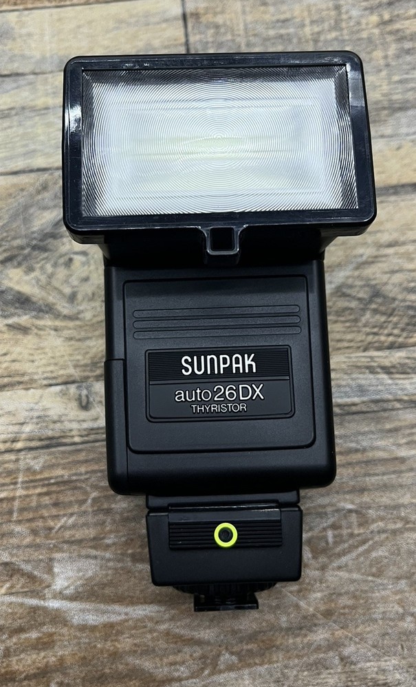 SUNPAK Auto 26 DX THYRISTOR Electronic Flash Unit Tested