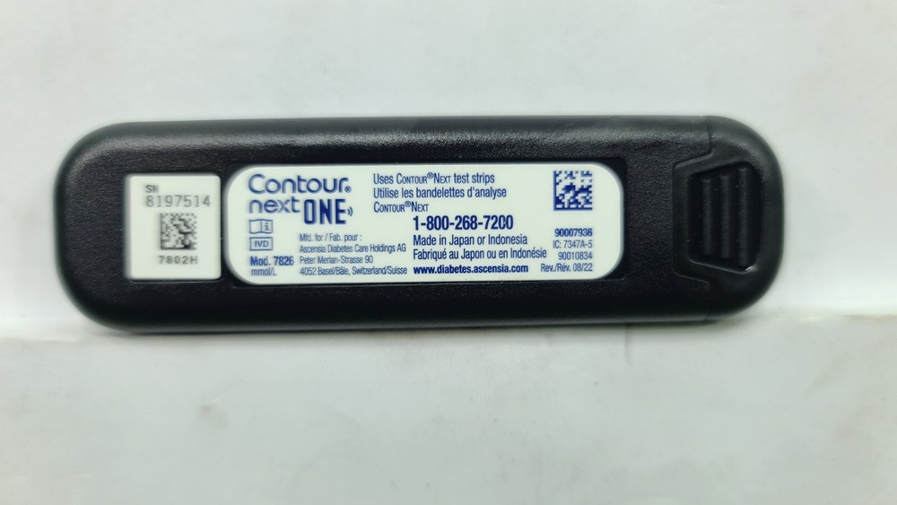 CONTOUR NEXT ONE GLUCOMETER TEST METER TESTER