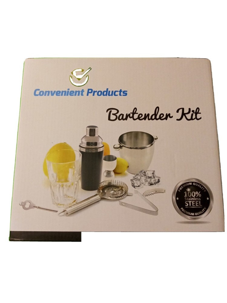Convenient Products Bartender Kit 7 Pieces plus base