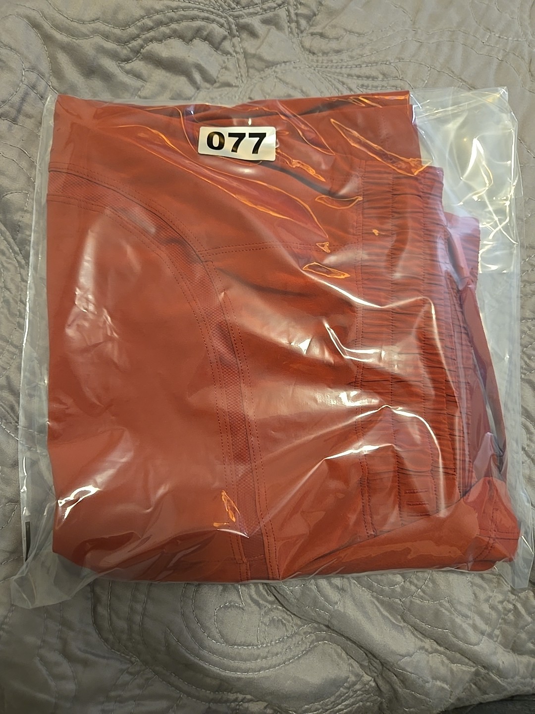 Lululemon Pace Breaker Linerless Shorts Men's Medium Red Drawstring Athletic