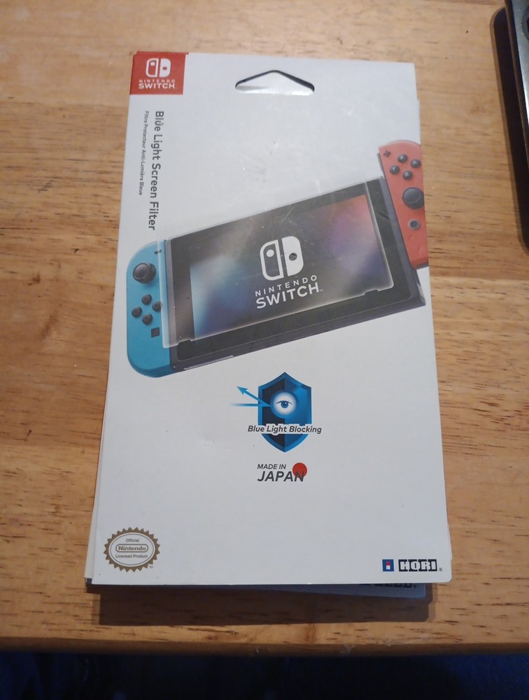 Hori Screen Protector Blue Light Filter for Nintendo Switch