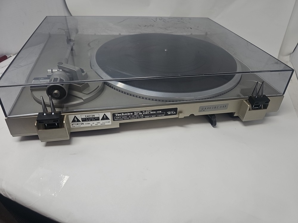 Technics Quartz SL-Q300 Direct Drive Turntable TESTED