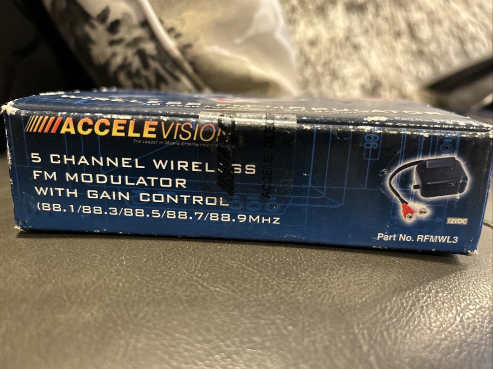 Accelevision RFMWL3 Wireless FM Modulator 5 Channel Wireless FM Modulator NEW