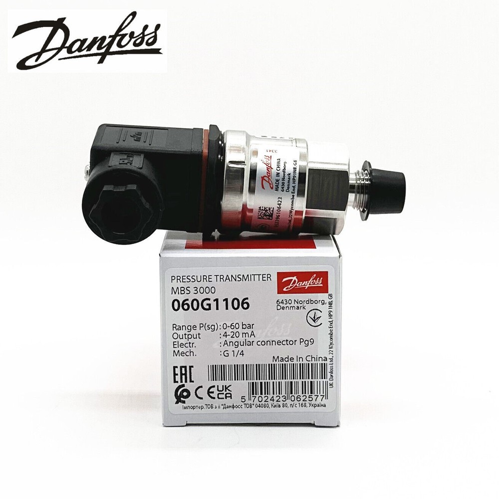 1 pc. Pressure Transmitter Sensor MBS3000 060G1106 0~60bar