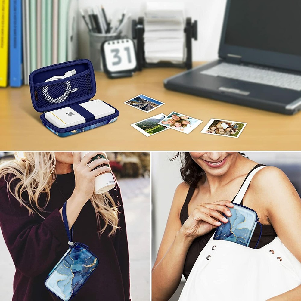 Protective Case for Kodak Step/Kodak Mini 2 HD Shockproof Hard Shell Cover