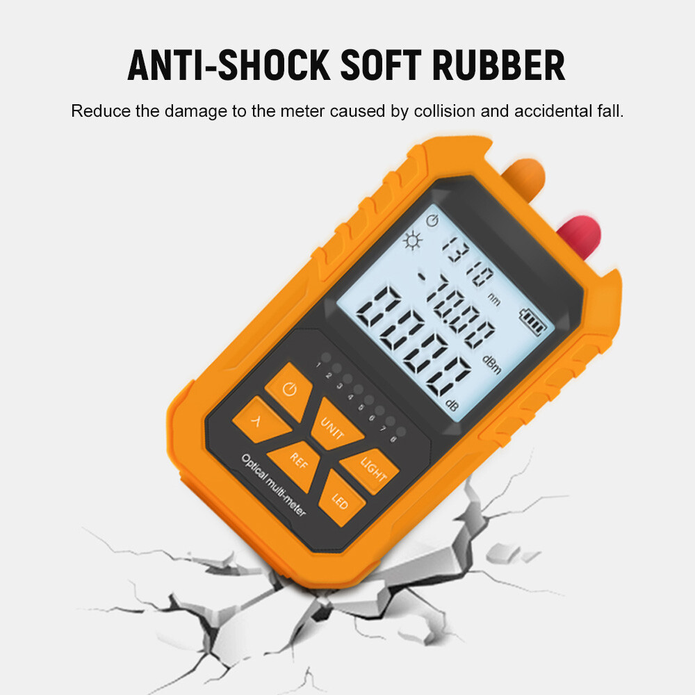 Handed Digital Optical Meter Network Cable Test W/ 5km Red Light O7U2