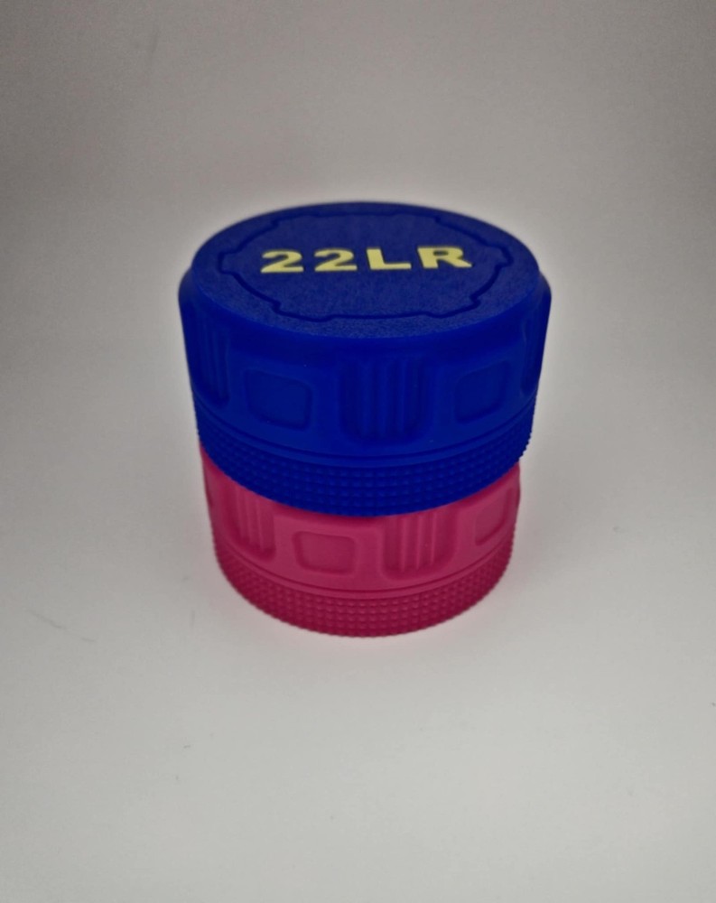 3D Printed .22LR Ammo Puck – Compact, Stackable Storage for 55 Rounds