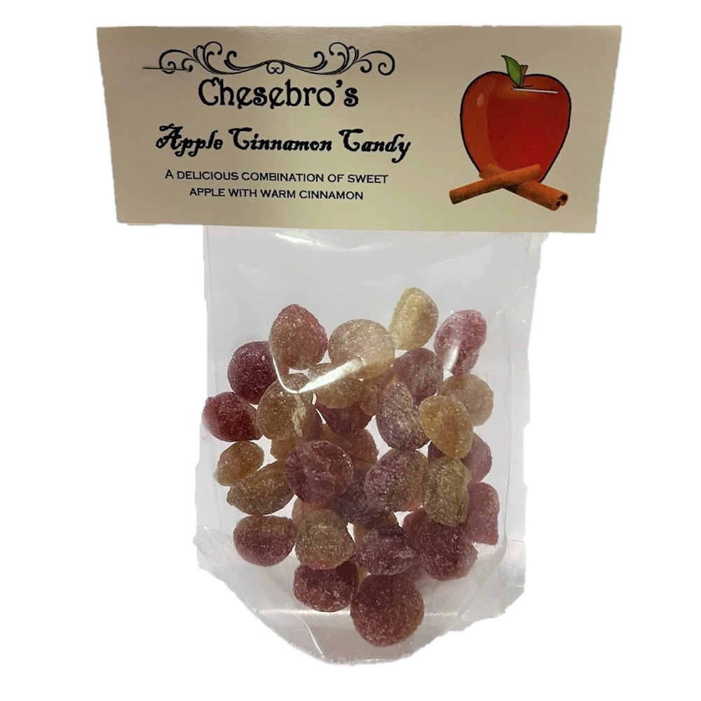 Apple Cinnamon Hard Candy Drops 4.5 Ounces