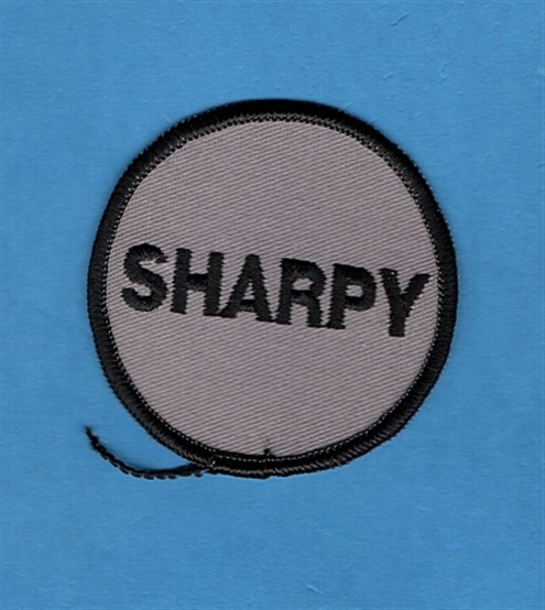 1996 PCL  LAS VEGAS STARS MIKE SHARPERSON "SHARPY"  SLEEVE PATCH ROAD VERSION