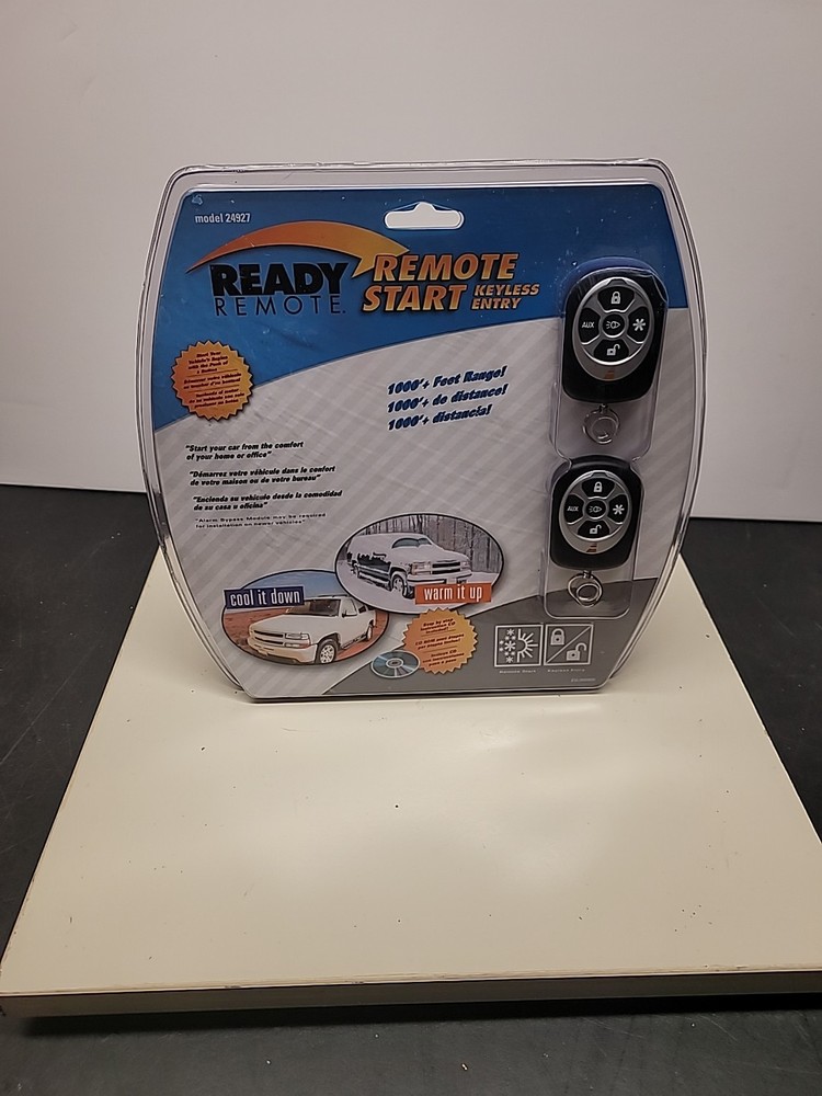Ready Remote - Remote Start Keyless Entry Model 24927 Car Starter DIY