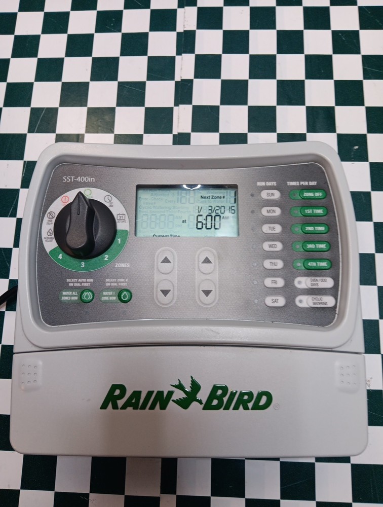Rain Bird SST400IN 4-Station Indoor Irrigation Timer Controller