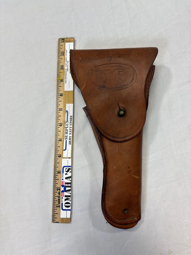 .45 Caliber Leather Holster 1911 Brown 1944, M1916