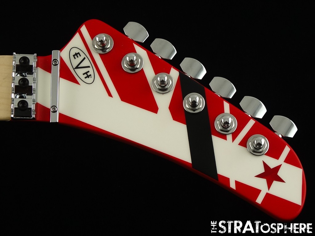 Eddie Van Halen EVH Striped 5150 Series NECK + TUNERS Maple Compound.