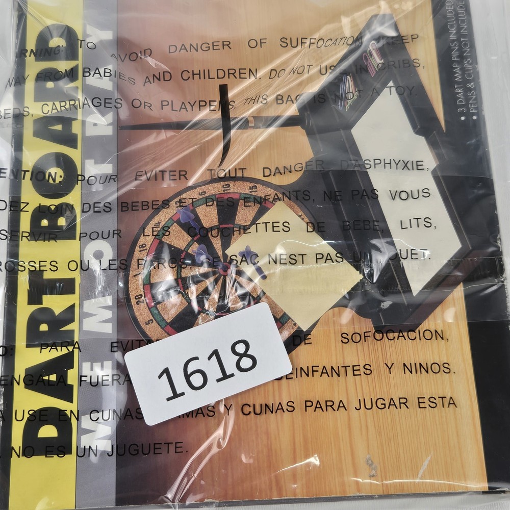 Dart Board Memo Tray
