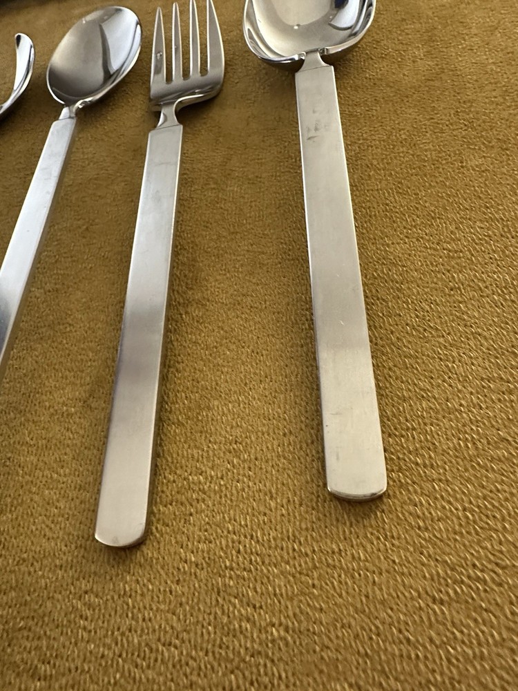 Alessi Salad Serving Set + Serving Spoon & Fork