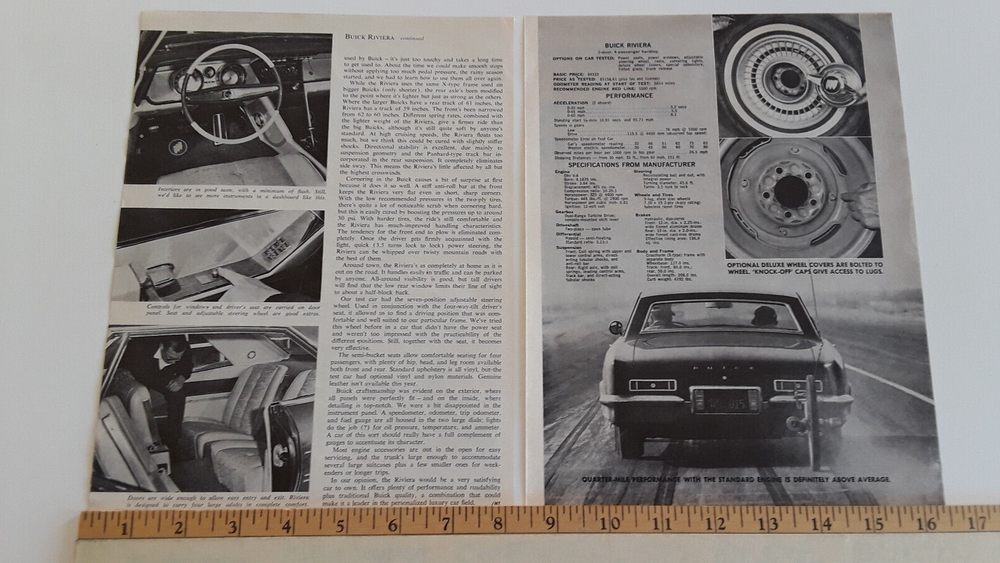 1963 BUICK RIVIERA ORIGINAL 1963 ARTICLE