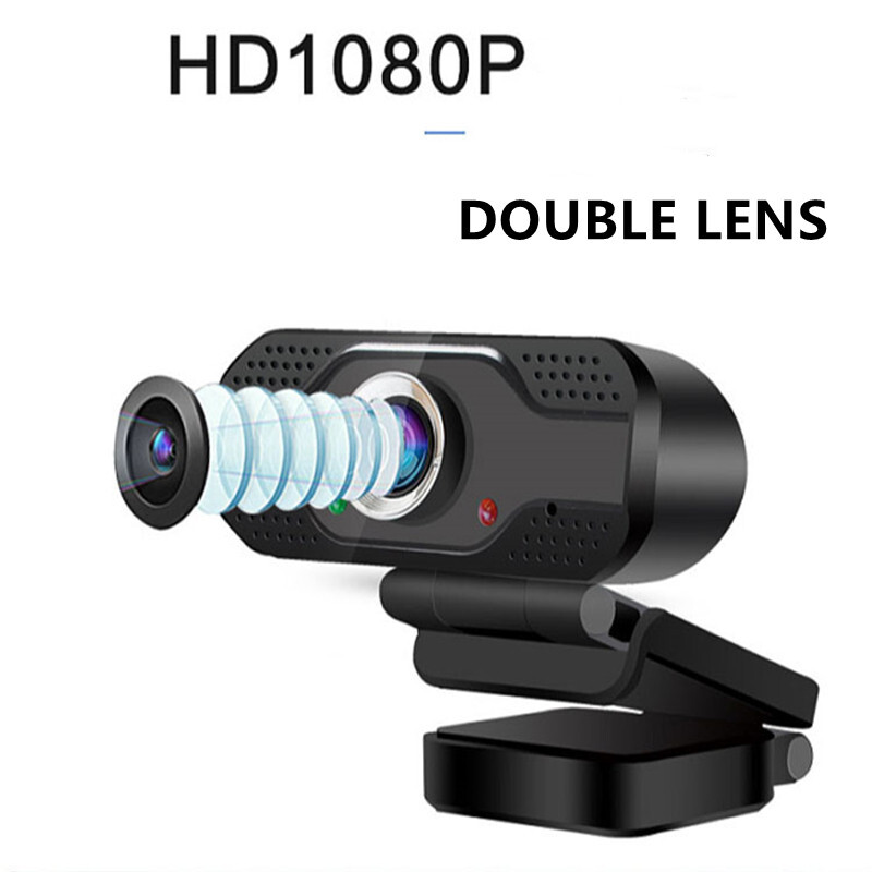 1080 Full HD Autofocus USB Web Camera for PC Desktop & Laptop Microphone Webcams