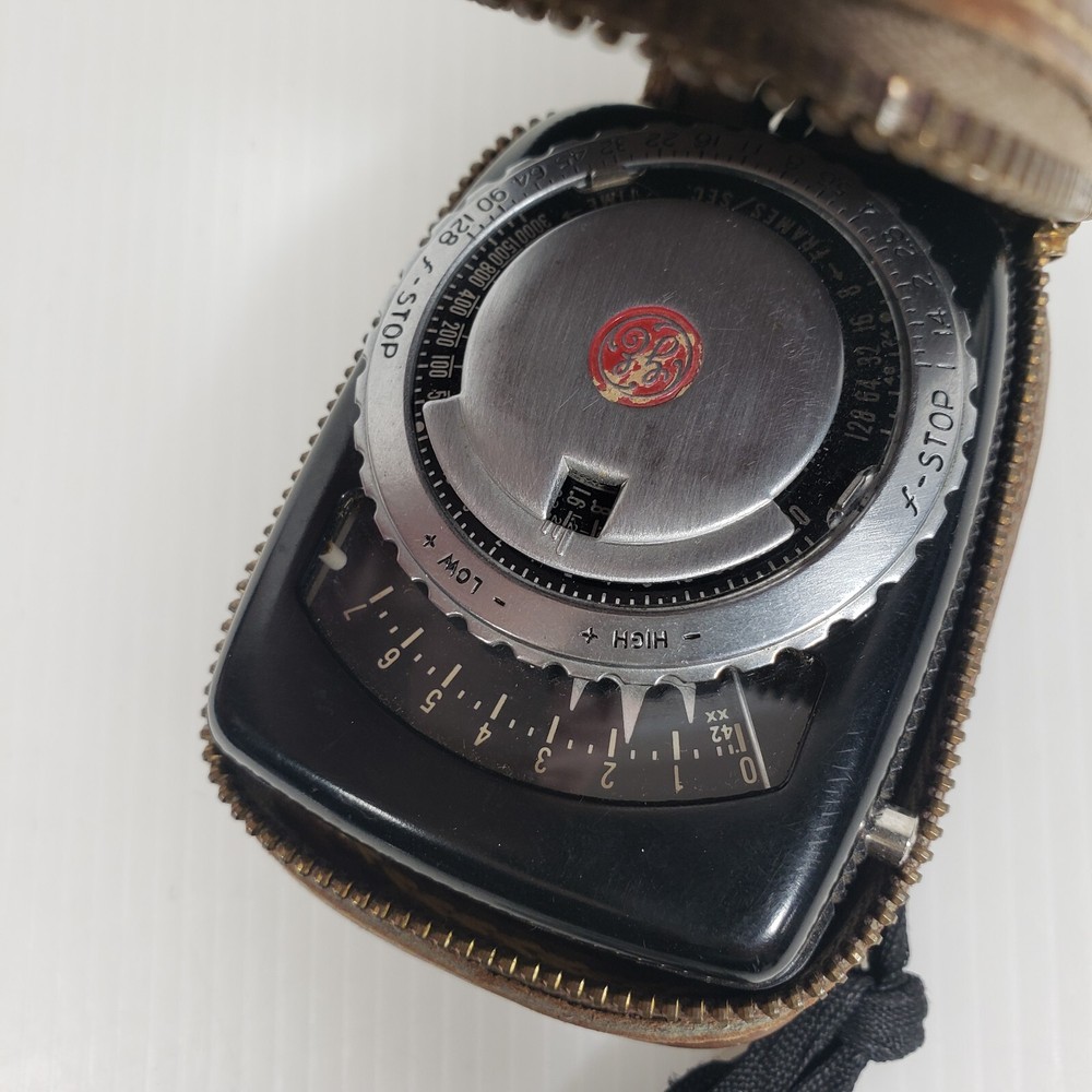 GE Exposure Meter PR-1 with Case. Untested