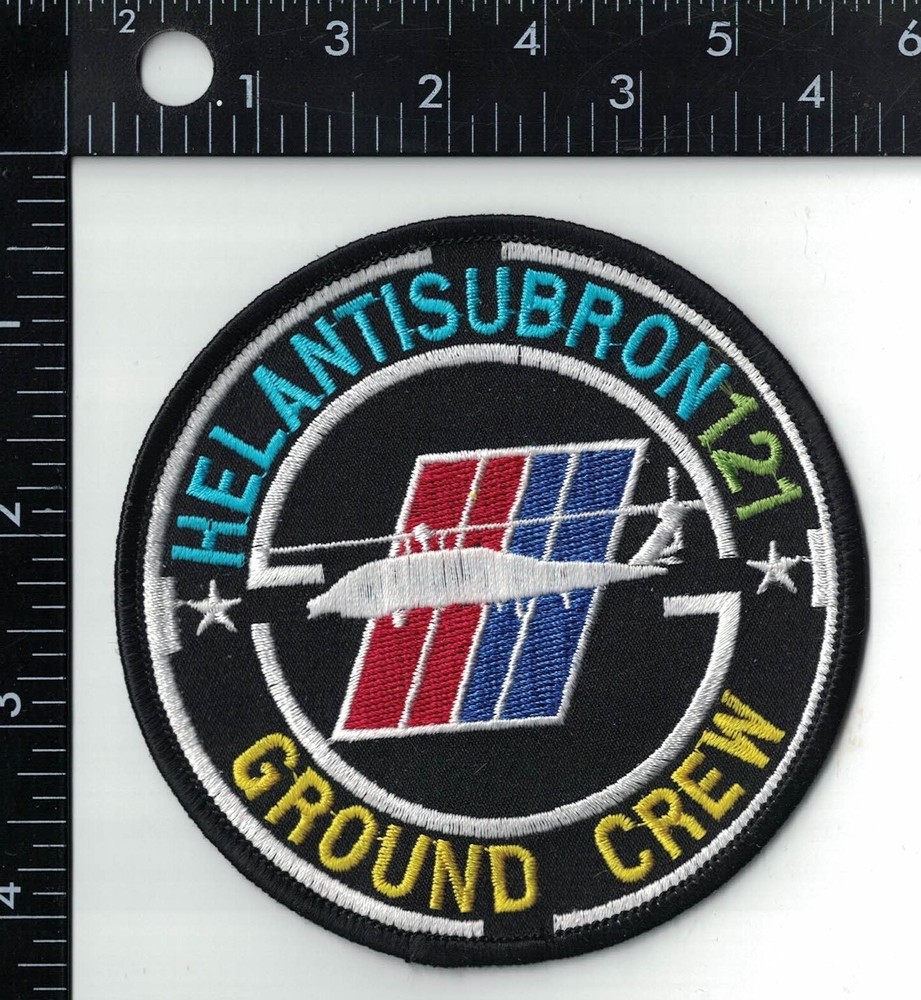 Helantisubron 121 Ground Crew Patch - US Navy - Anti-Submarine   NEW