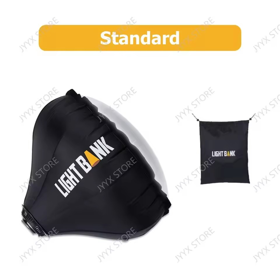 FlyNoodle Air Dome Pro 90 Inflatable Softbox Bowens Mount for Led Flash Light