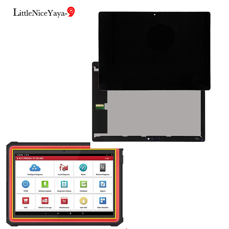 LCD Touch Screen Digitizer Replacement for LAUNCH X431 PRO3S+ V2.0 Scan Tool