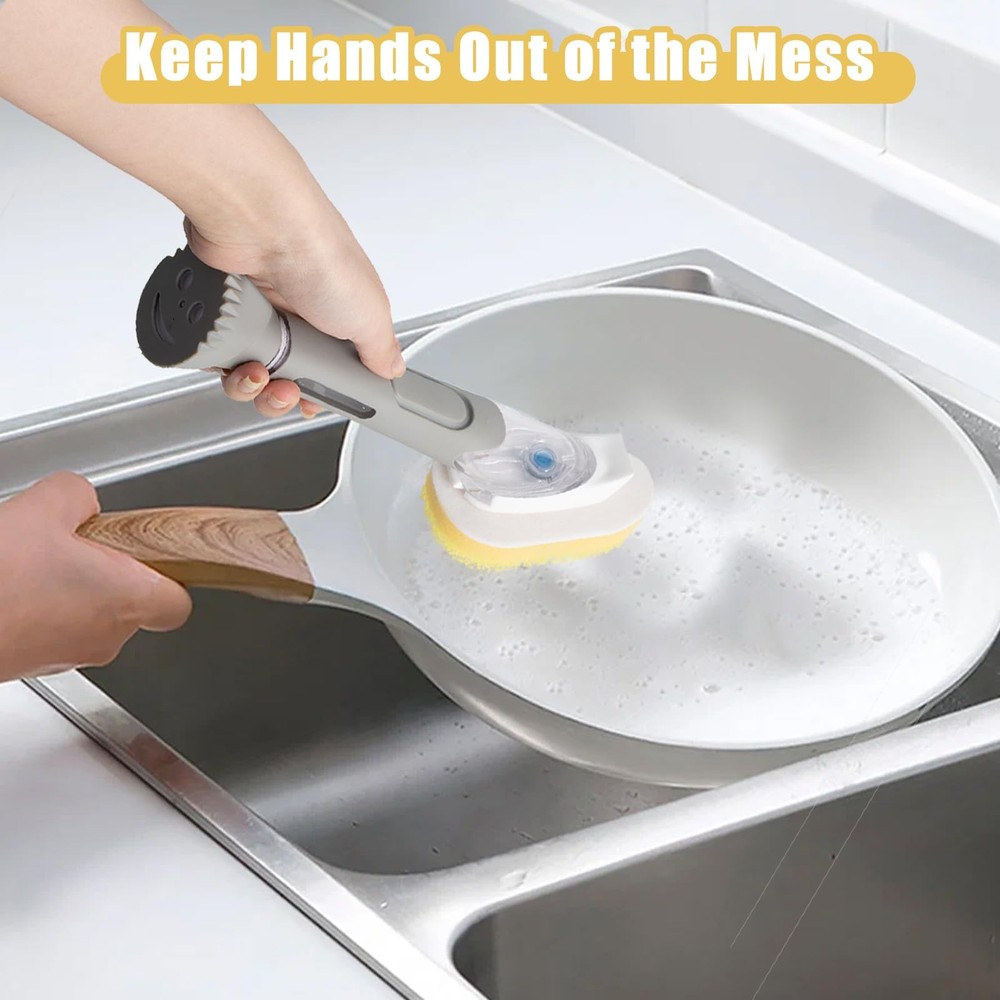 8 Packs Dish Wand Sponge Refills for Scrub Daddy Dish Daddy - Replacement Hea...