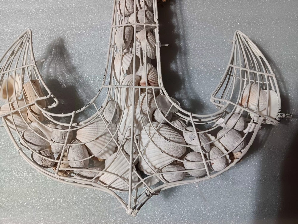 Large Sea Shell Wall Anchor 17" X 15".