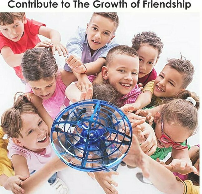 Hover Star Motion Controlled UFO Blue,, ()