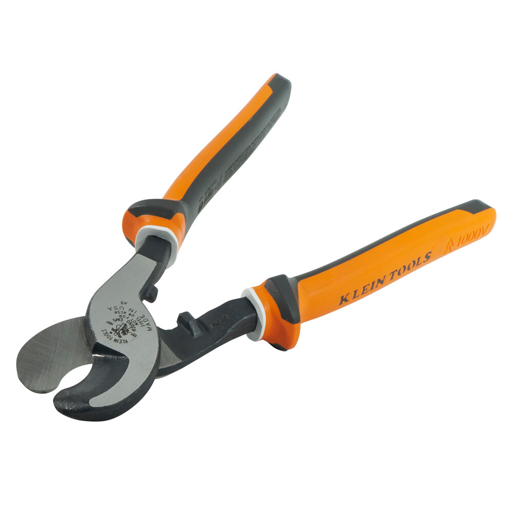 Klein Tools 63050-EINS 1 Electrician's Insulated High-Leverage Cable Cutter