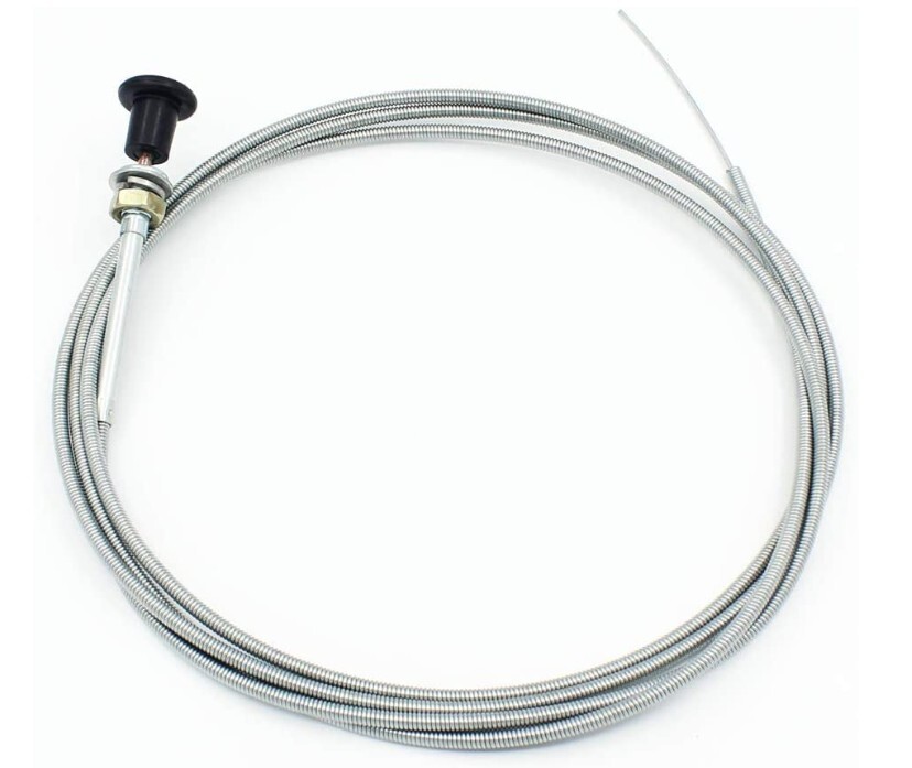 8ft. Universal Control Push Pull Throttle Choke Cable For 60122 Tractor Mower