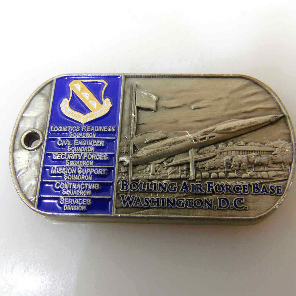 BOLLING AIR FORCE BASE WASHINGTON D.C. CHALLENGE COIN