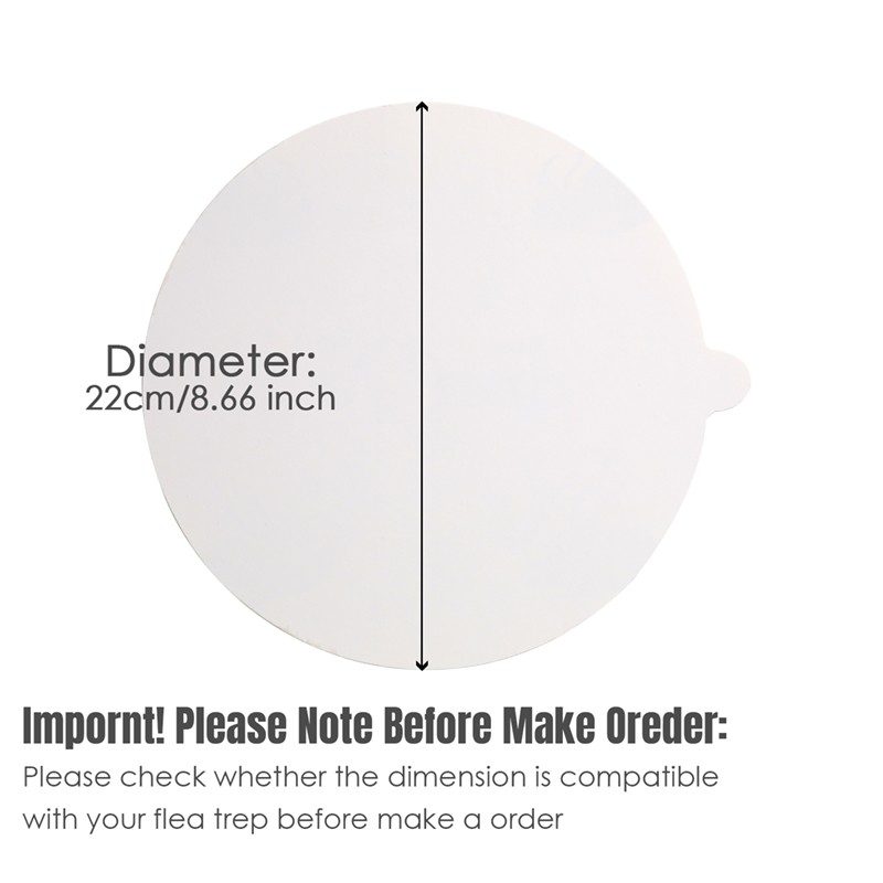 Disposable Flea Trap Sticker Sticky Dome Flea Trap Refill Flea Bed Bug Glue Disc