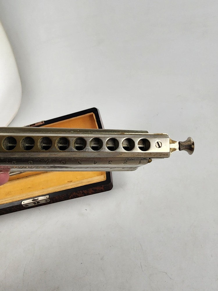 Hohner 64 Chromonica Model 280 Original Storage Box Vintage
