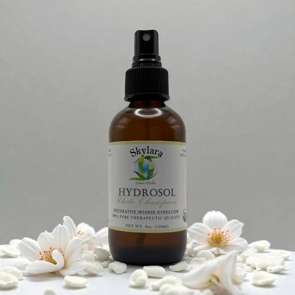 Organic White Champaca Hydrosol 4oz.