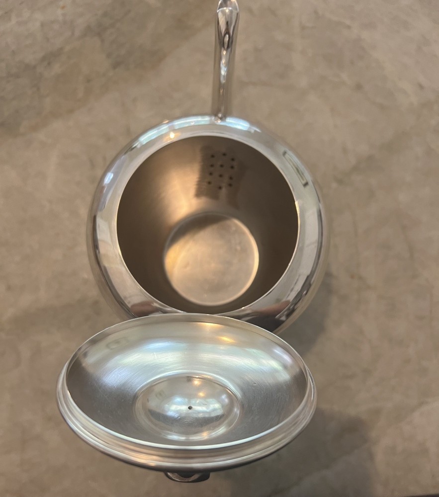 Vintage PSCO 222 Silver Plate over copper Teapot