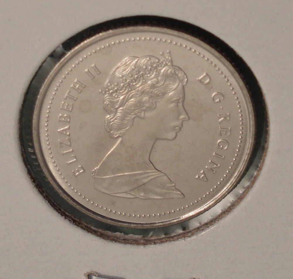 1985 Canada Ten Cents - UNCIRCULATED - From Mint Roll🇨🇦🇨🇦