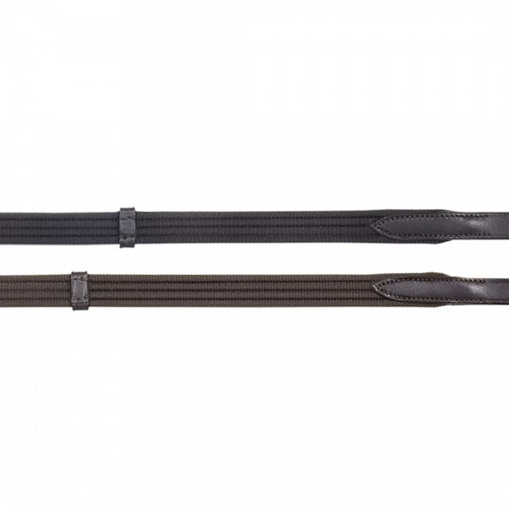 Camelot® Web Reins w-Leather Stops