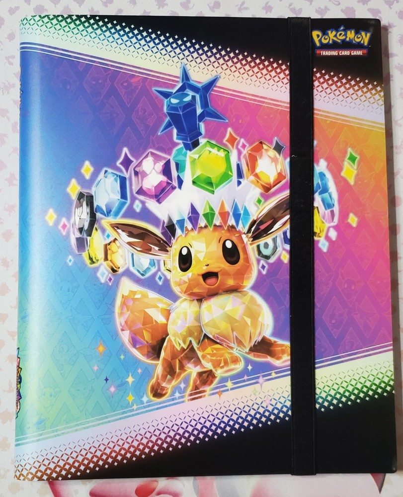 Pokémon Prismatic Evolutions Eevee Binder Collection BINDER ONLY