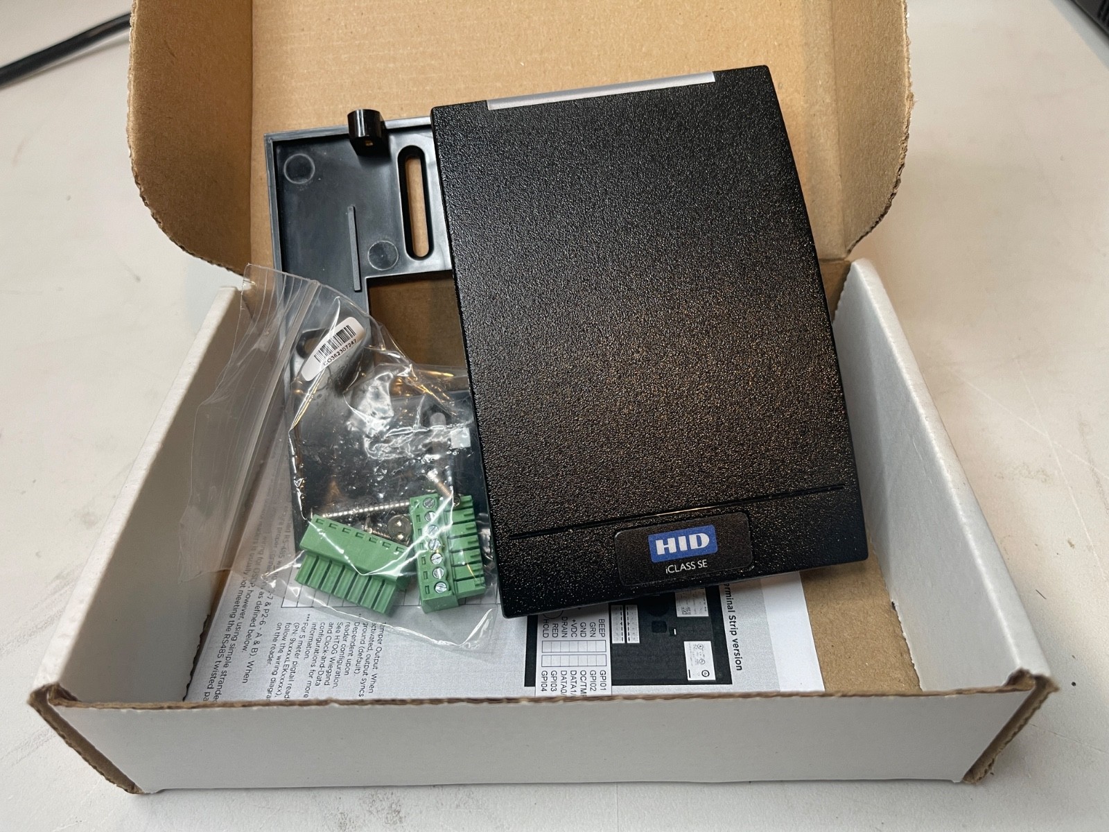 NEW HID iClass SE RK40 920NTNTEK0000 Wall Switch Reader