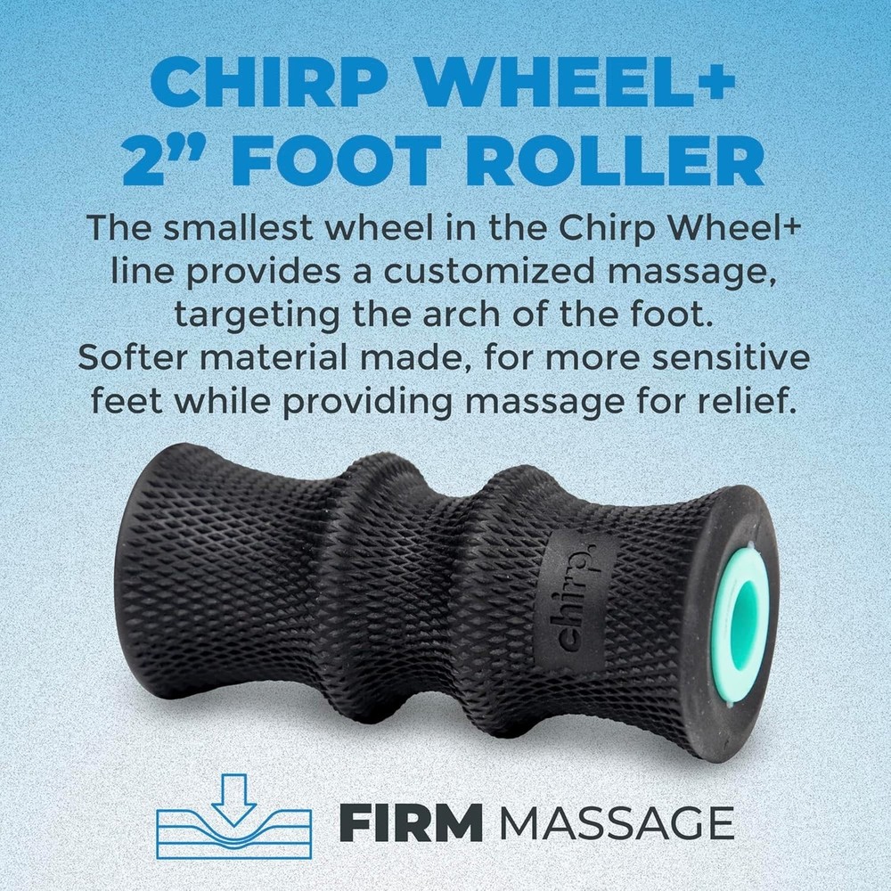 Ergonomic Deep Tissue Foam Roller for Muscle Relief & Spinal Decompression