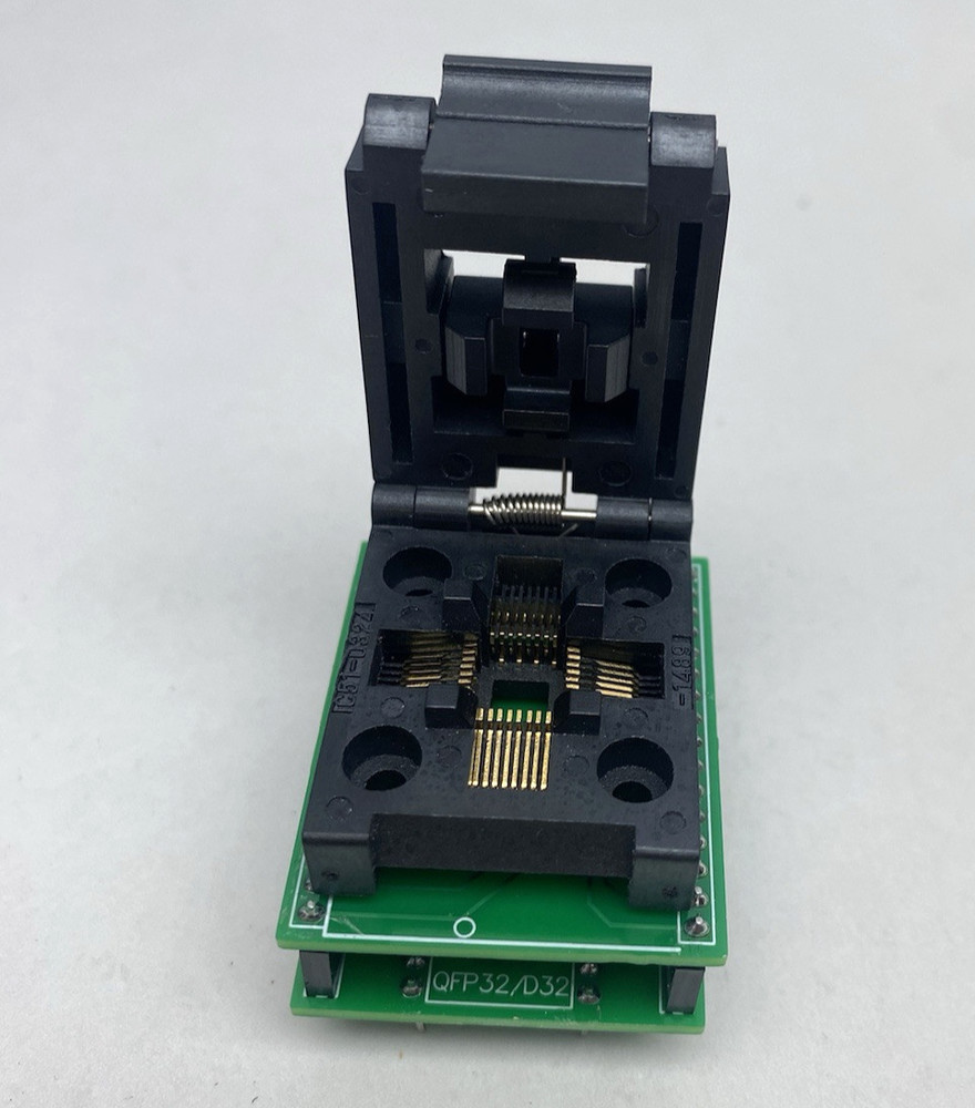 IC51-0324-1489 IC Test Socket Programming Adapter QFP32 - DIP32