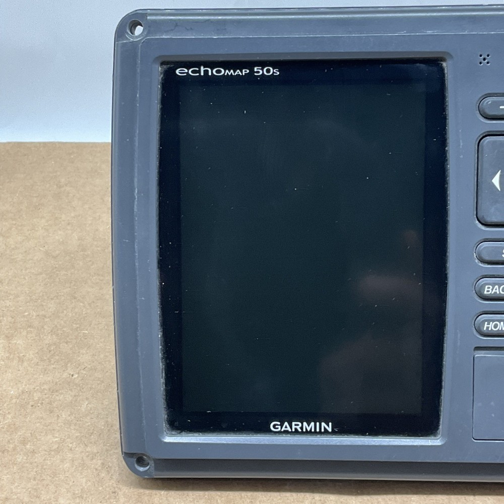 Garmin echoMAP 50s GPS Chartplotter Display For Parts, Not Working